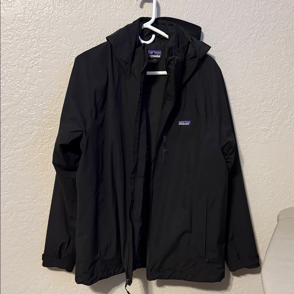 Patagonia Black 3 in 1 Jacket with Hood